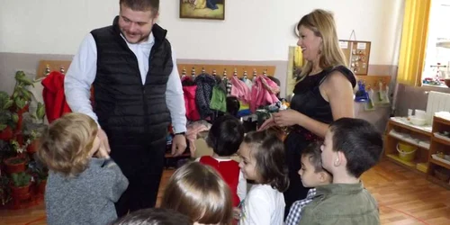 lapte şi corn la o grădiniţă din turnu severin FOTO Corina Macavei 