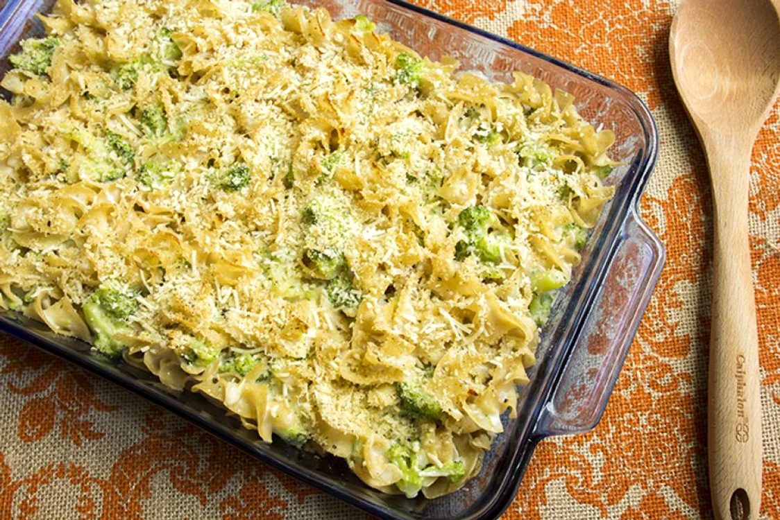 paste cu branza si broccoli la cuptor jpeg