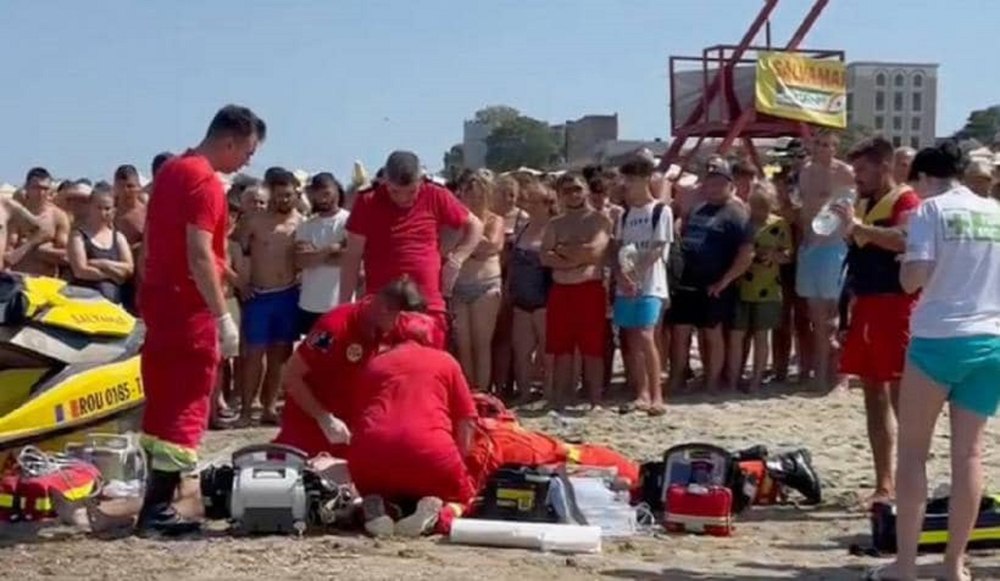 Tragedia din Mamaia: imaginile disperării din ziua fatidică în care trei turiști au murit înecați VIDEO 