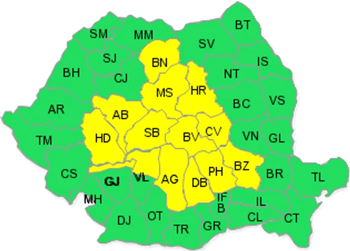
    Acestea sunt județele în care va ploua cel mai mult  