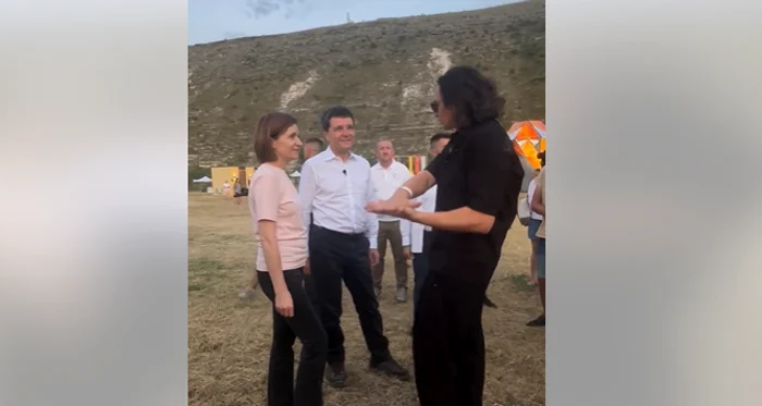 Nicușor Dan și Maia Sandu FOTO: captura video