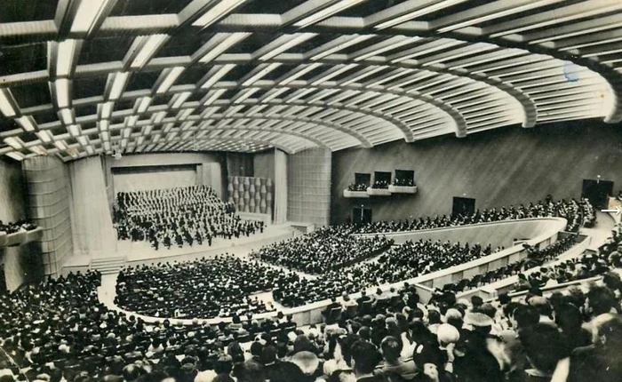 Sala Palatului la inaugurare / foto: OAR București 