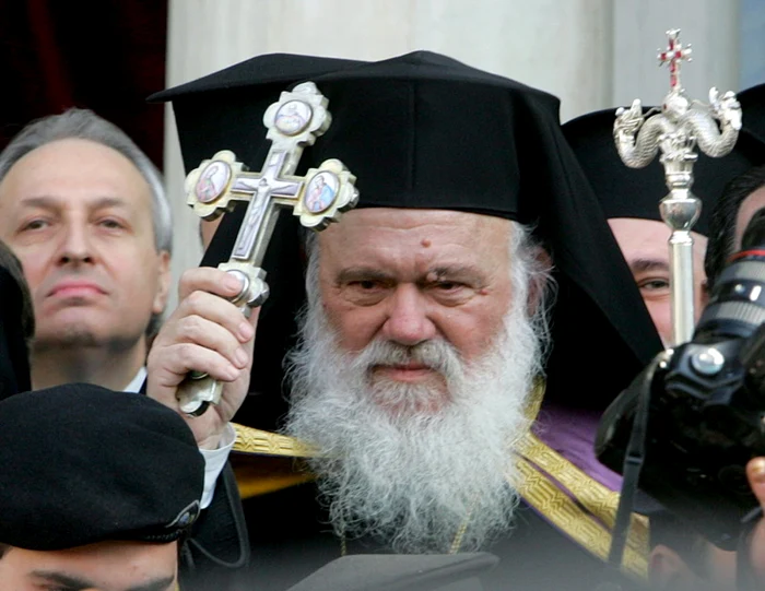 Ieronim al II-lea al Atenei este patriarhul Bisericii Ortodoxe Greceşti FOTO EPA-EFE