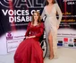 Magda Coman și Olivia Păunescu la gala Voices of Disability