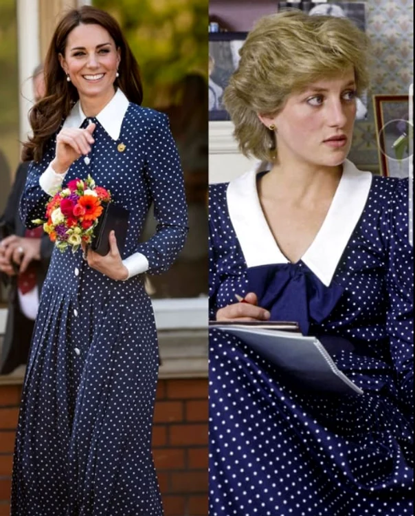 Prințesa Diana reprezintă un model incontestabil de stil pentru Kate Middelton 
