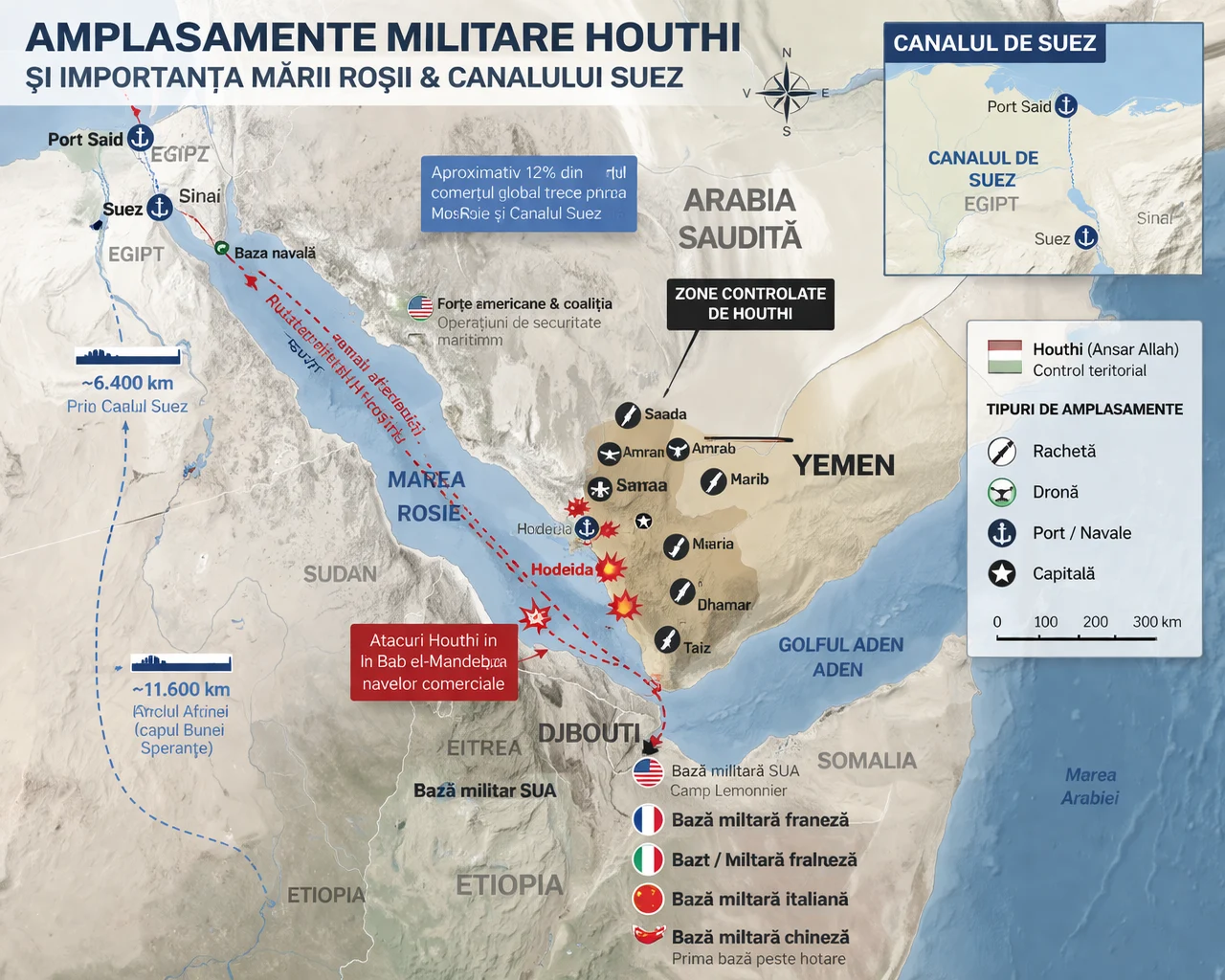 De la perturbarea comerțului global la atacuri regionale: noua fază a strategiei Houthi (anatomia unui actor asimetric care refuză să dispară)