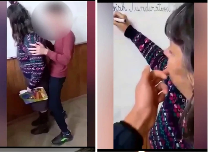Imaginile batjocoritoare sunt greu de privit FOTO: captura video