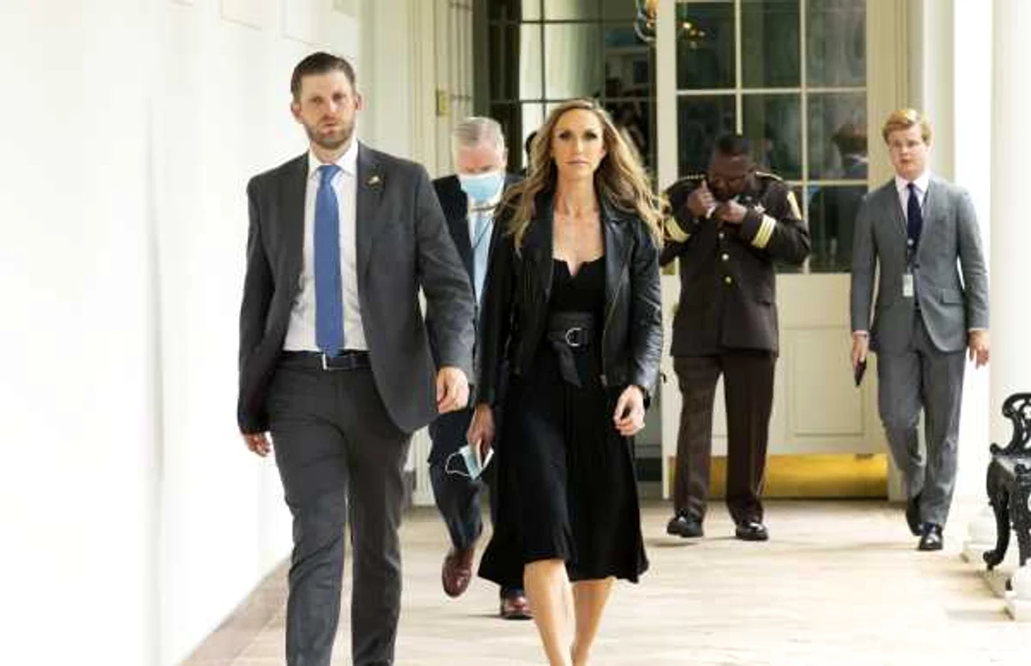 Eric şi Lara Trump Foto EPA-EFE