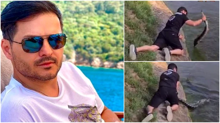 Liviu Vârciu e mai tare ca Bear Grylls. Foto: colaj/captură Instagram