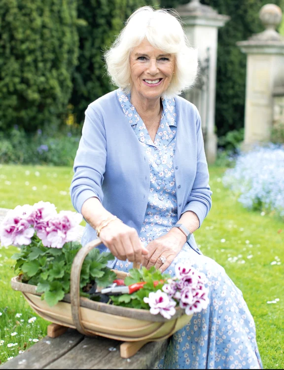 Camilla fotografiată de Kate PNG