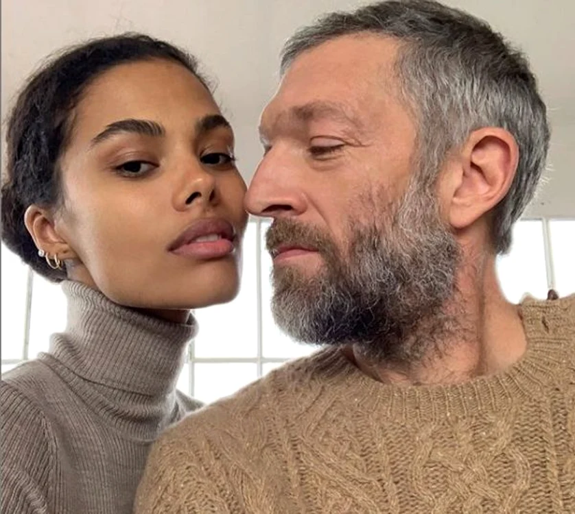 Vincent Cassel și Tina Kunakey au devenit părinții unei fetițe 