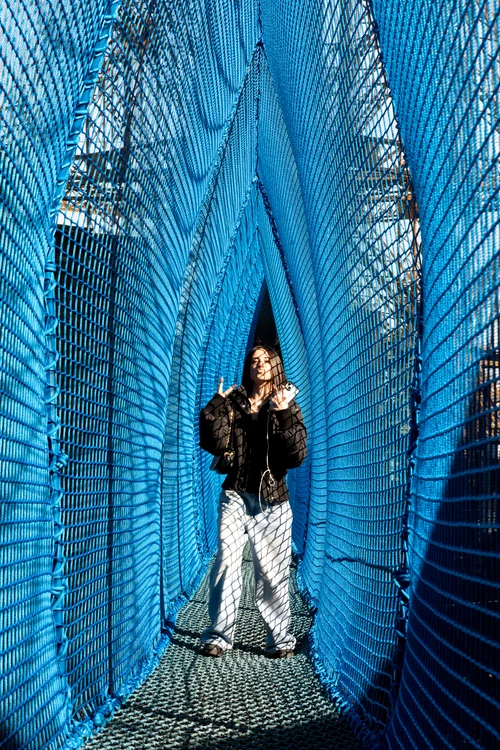 Podul suspendat are 40 de metri lungime (Foto: Profimedia)