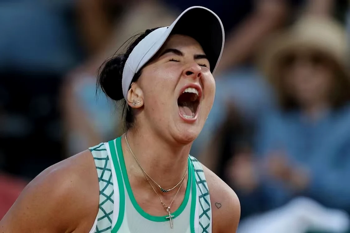Bianca Andreescu. FOTO: Platoforma X