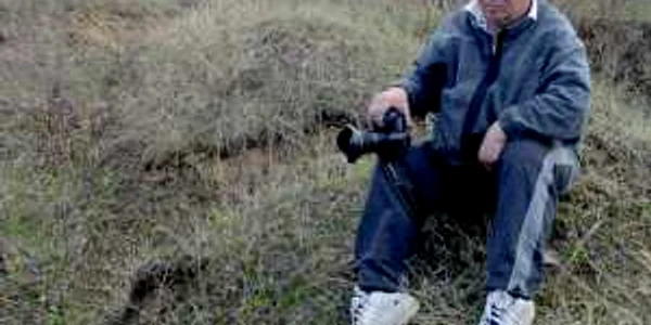 Tudor Iovu, printre tranşeele care se mai păstrează la Pohrebea