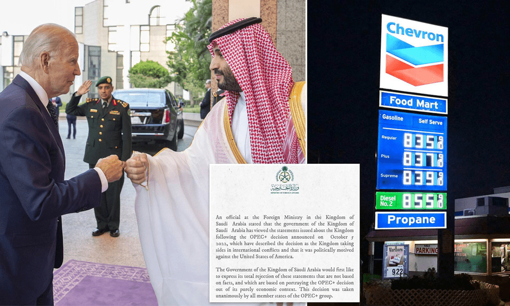 Așa de rău s-a ajuns? SUA acuză: contraatacul Rusiei pe piețele energetice este susținut de Arabia Saudită