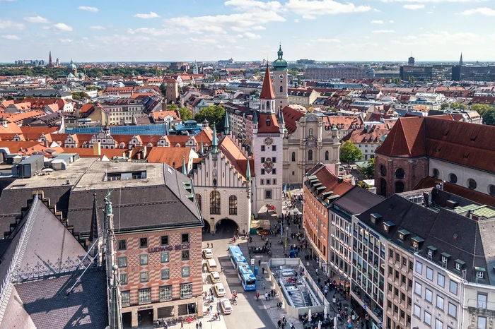 Munchen e al treilea oraș ca mărime al Germaniei și găzduiește mulți români / foto: Pixabay