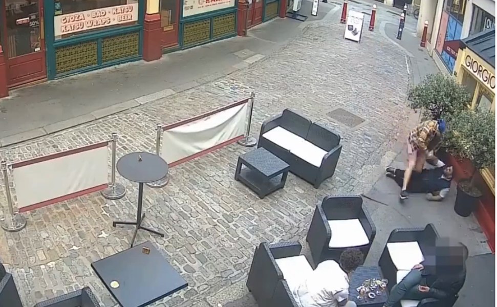Un român, protagonistul unei urmăriri ca în filme pe străzile din Londra. Momentul în care a fost prins 