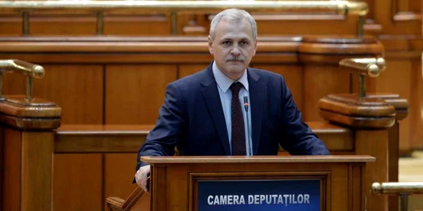 Liviu Dragnea in Parlament FOTO Mediafax 