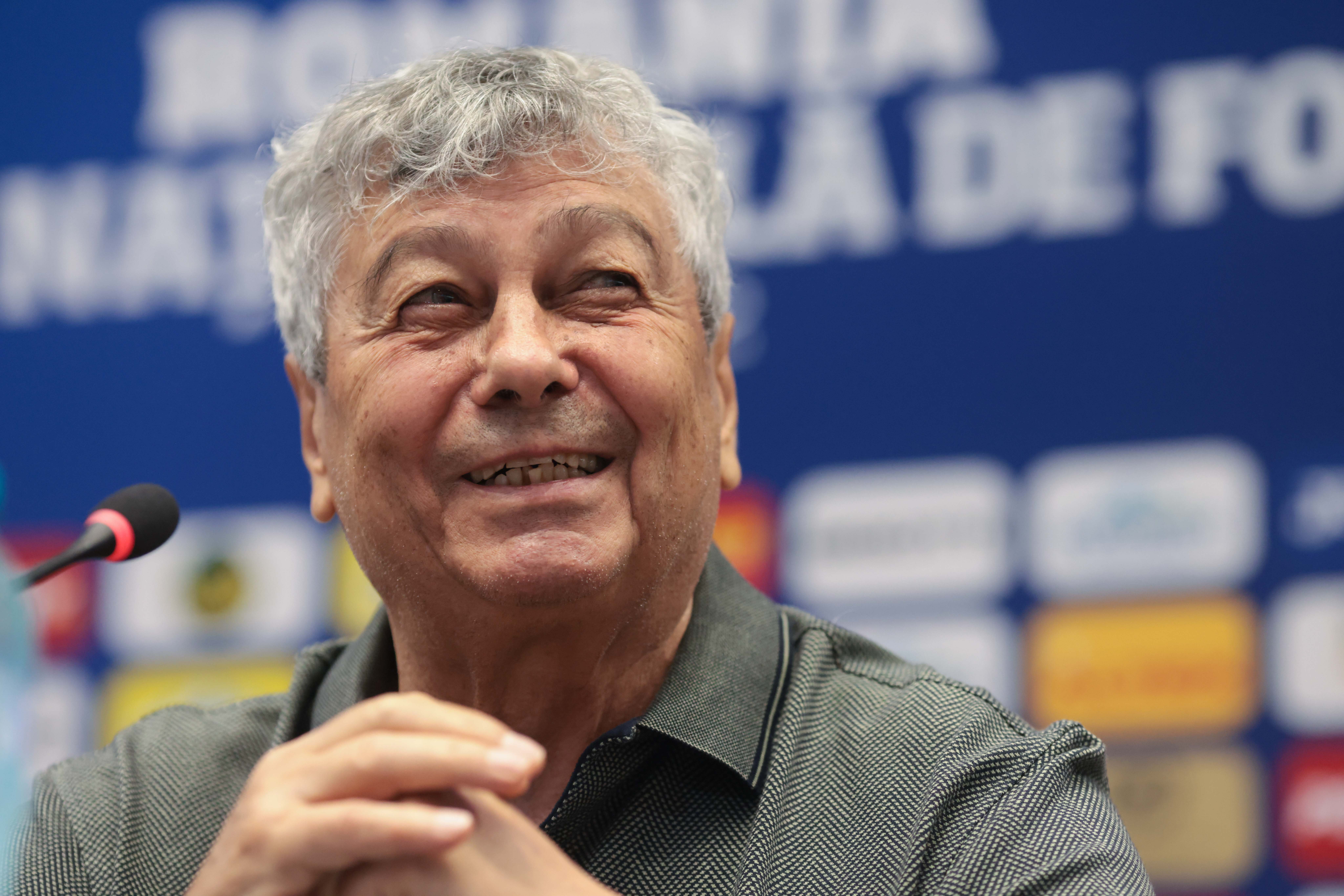 Mircea Lucescu este noul antrenor al echipei naționale de fotbal, declarații de presă la Federația Română de Fotbal, București. FOTO Inquam Photos / George Călin