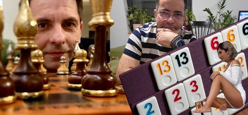 Dan Negru adoră șahul. Răzvan Popescu și ADDA se relaxează la rummy