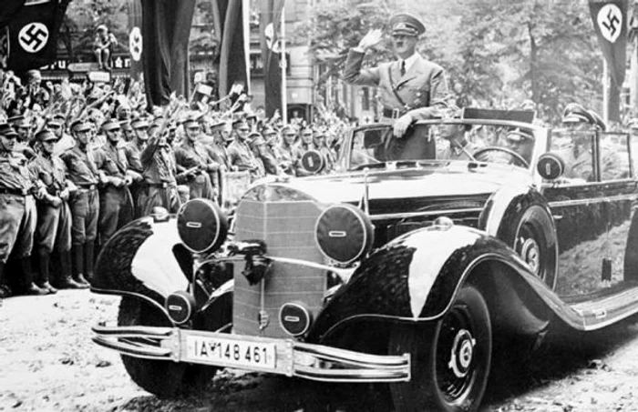 Hitler în Mercedesul său FOTO foxnews.com
