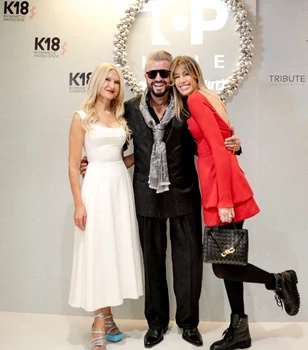 Cătălin Botezatu, alături de Gabriela Oțil și Diana Baciu foto: Yolo Media