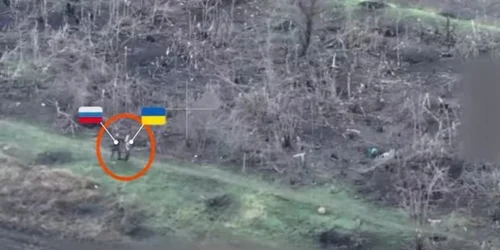 Imagini cu prizonieri ucraineni folositi ca scuturi umane FOTO Captură YouTube/Zerkalo Nedeli  jpeg
