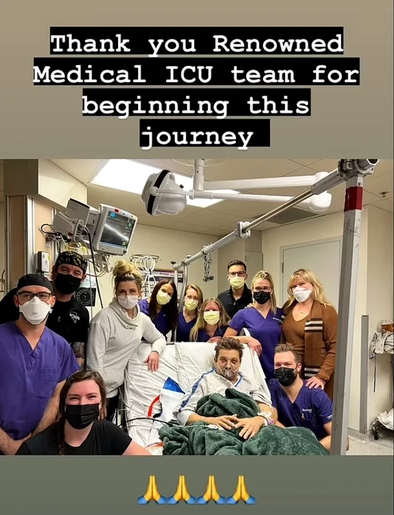 Jeremy Renner în spital.