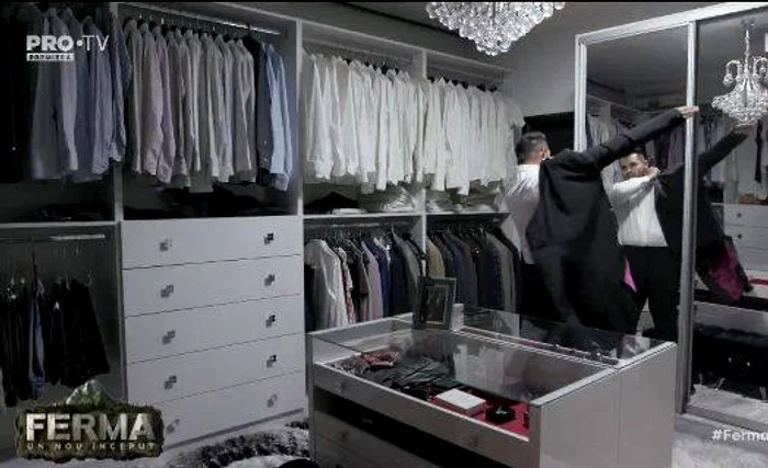 Florin Pastramă are un dressing impresionant
