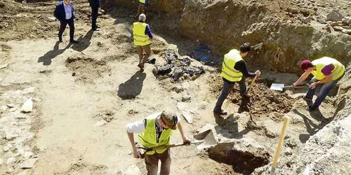 Situl arheologic de la Galaţi FOTO Gabriel Jugănaru