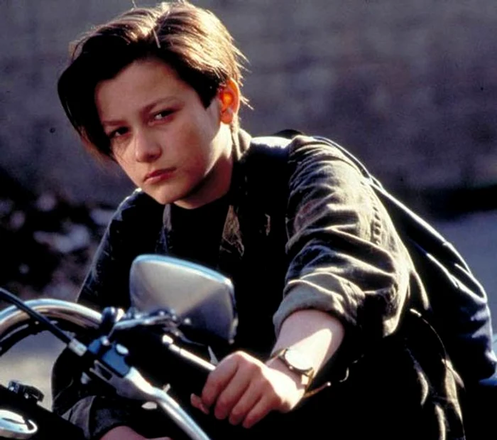 Edward Furlong, în 1991, când a jucat în ”Terminator 2”