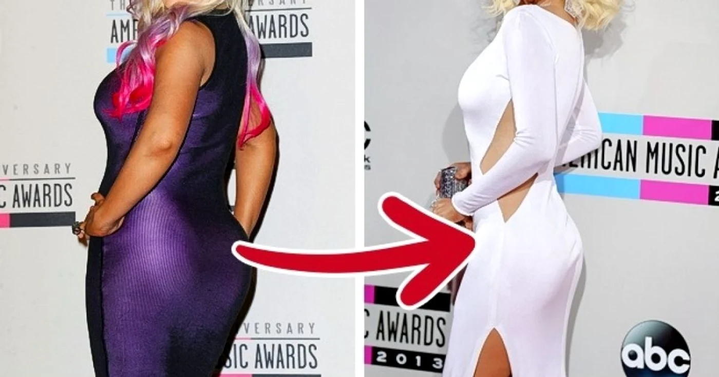 În 2012, Christina Aguilera se îngrăşase cu peste 20 de kilograme în 7 luni, însă un an mai târziu a revenit la formele iniţiale, urmând o dietă strictă FOTO BrightSide
