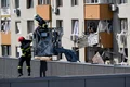 Explozie bloc Rahova FOTO AFP