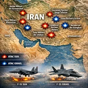 Lovituri aeriene SUA și Israel în Iran png