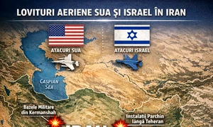 Lovituri aeriene SUA și Israel în Iran png