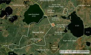 Satellite image map of Mayak jpg