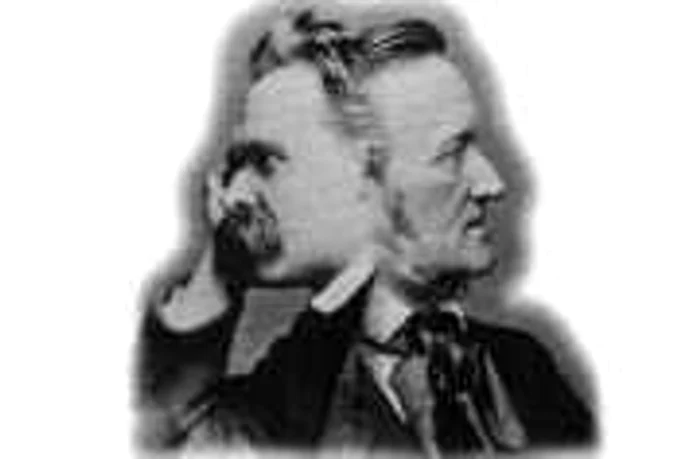 Friedrich Nietzsche şi Richard Wagner FOTO: notesonnotes.org