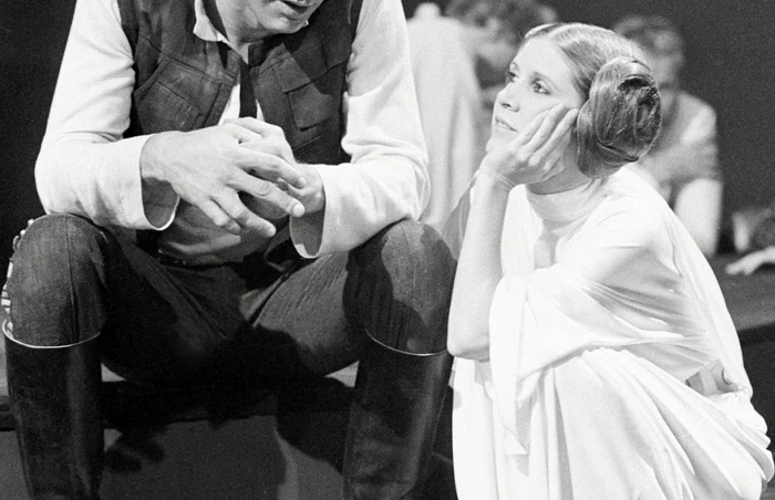 Carrie Fisher Harrison Ford 