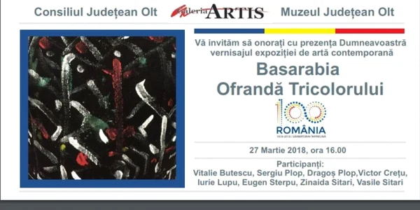 afis ofranda tricolorului