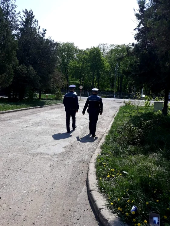 Echipaj de poliţie în misiune de Ordine Publică FOTO: Adevărul, arhiva