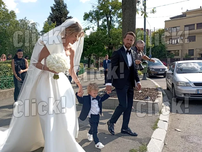 Mirii, alături de fiul lor, Tiago. Foto Click