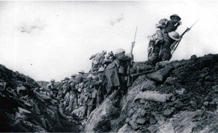 Imagine de pe front - 1917. Foto