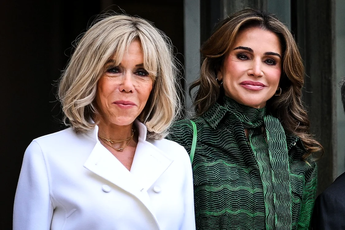 Regina Rania și Brigitte Macron profimedia 0884331399 jpg