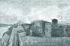 Vedere a cetăţii Vidin înaintea începerii asaltului trupelor române