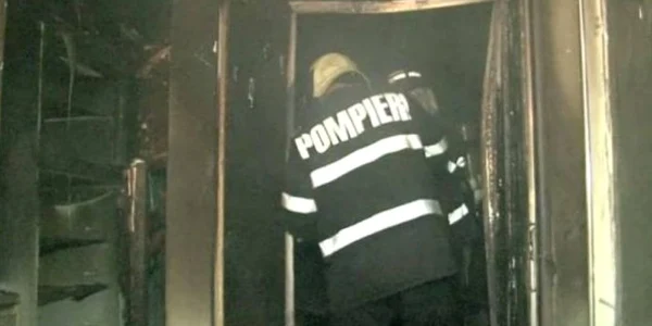 incendiu apartament
