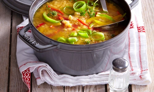 Red lentil and pepper pot jpeg