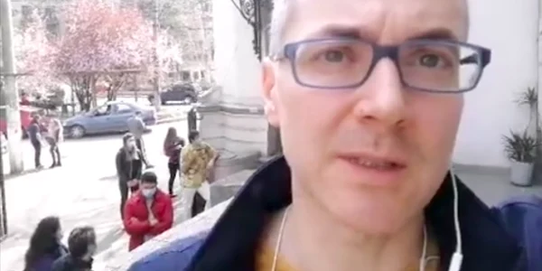 Stelian Ion - deputat USR de Constanţa - a ieşit din autoizolare de coronavirus Sursa Facebook SI