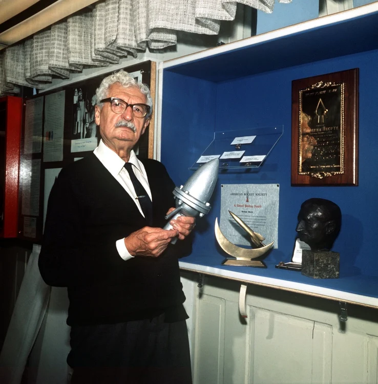 Hermann Oberth - savantul român cu origini săseşti Foto Getty Images