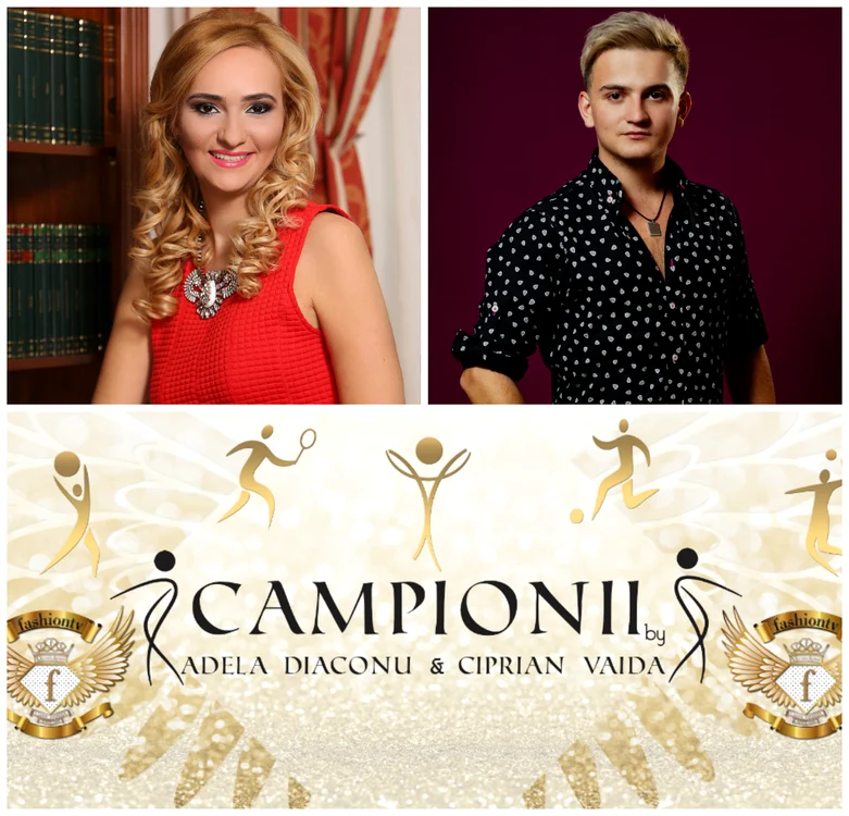 Afişul colecţiei dedicate marilor campioni ai sportului românesc
