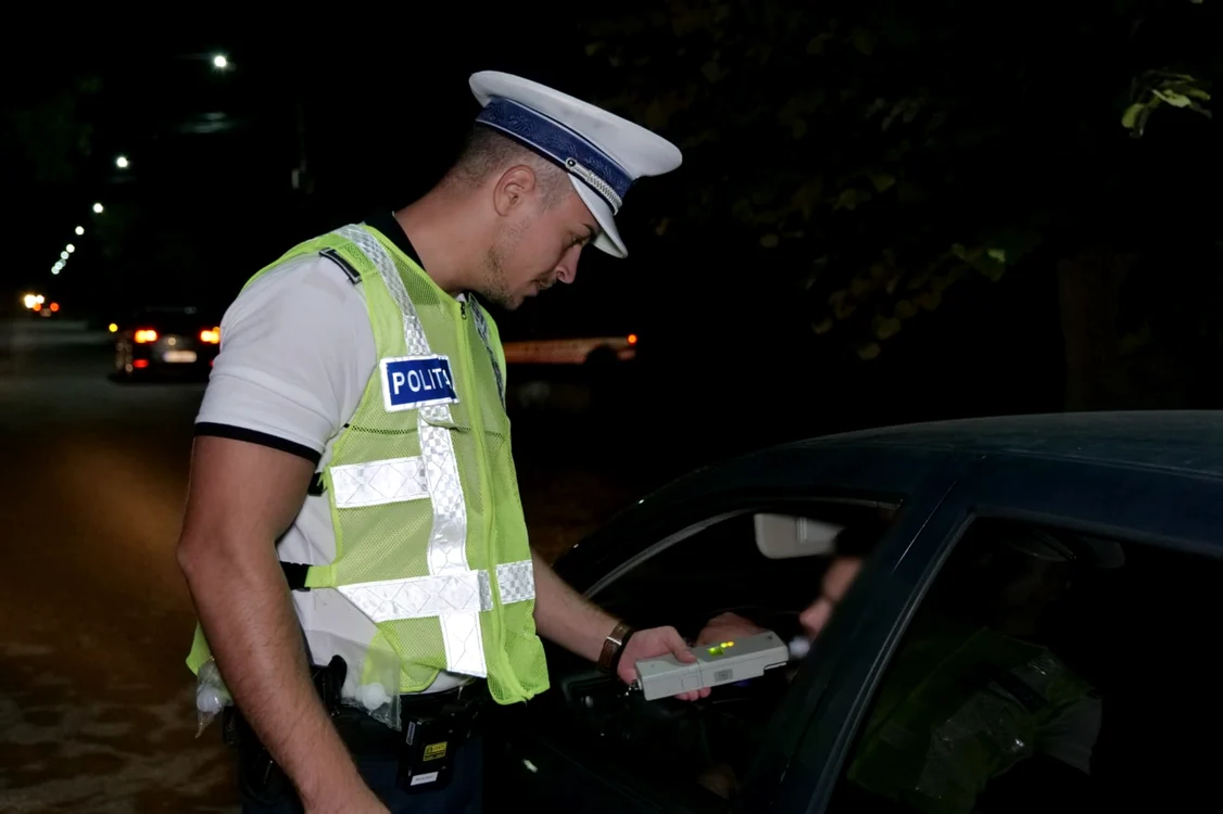 Testare șoferi în trafic. FOTO Arhivă